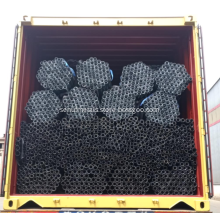 black galvanized steel pipes tubes hollow sections